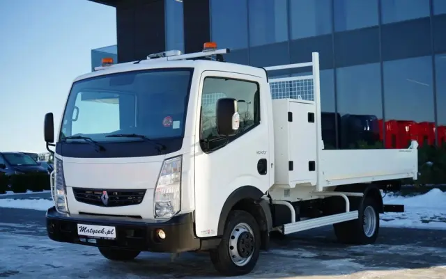 RENAULT MAXITY 140 / ZABUDOWA BURTOWA / BLIŹNIAK / MANUAL / 3 MIEJSCA / 