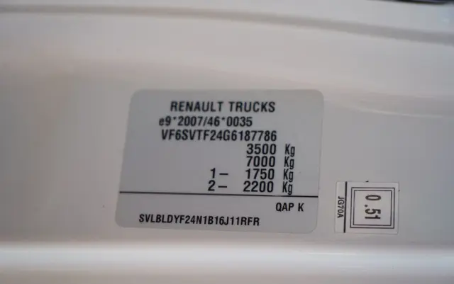 RENAULT MAXITY 140 / ZABUDOWA BURTOWA / BLIŹNIAK / MANUAL / 3 MIEJSCA / 