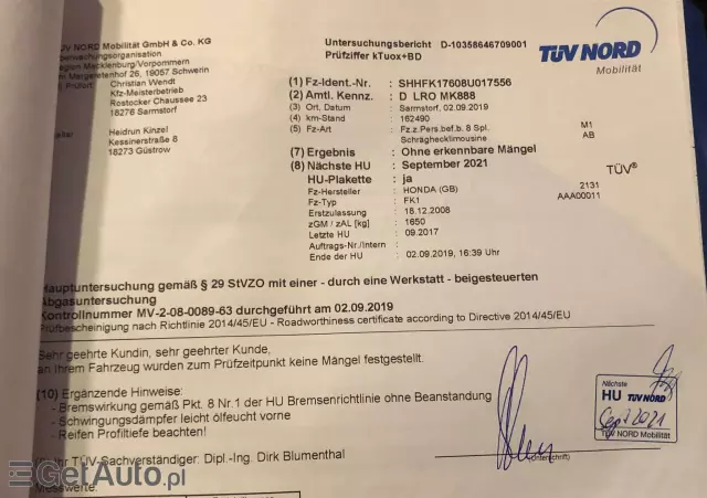 HONDA Civic 1.4i-DSi Sport