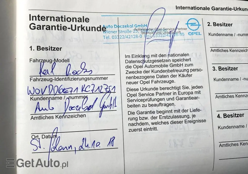 OPEL Karl 1.0 ECOTEC Start/Stop Innovation