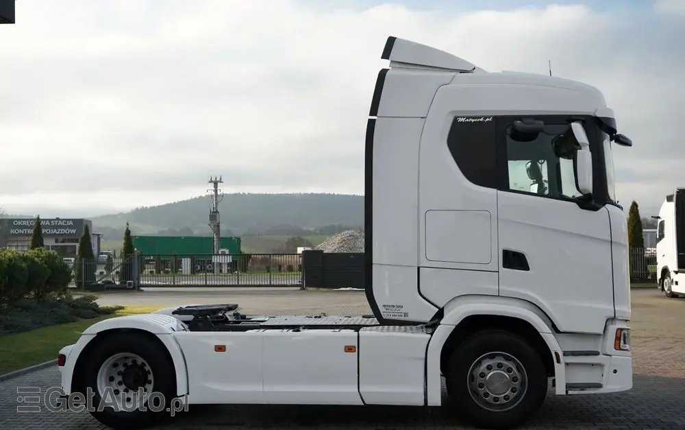 SCANIA S 450 / KLIMA POSTOJOWA / CAŁA NA PODUSZKACH  / NAVI 