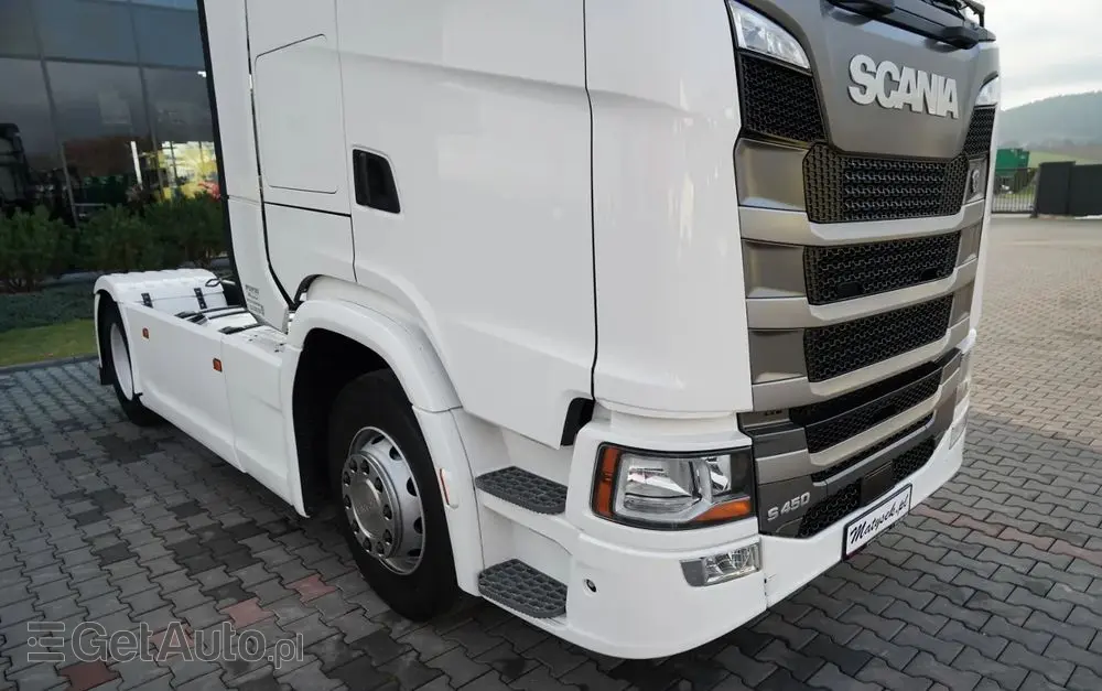 SCANIA S 450 / KLIMA POSTOJOWA / CAŁA NA PODUSZKACH  / NAVI 