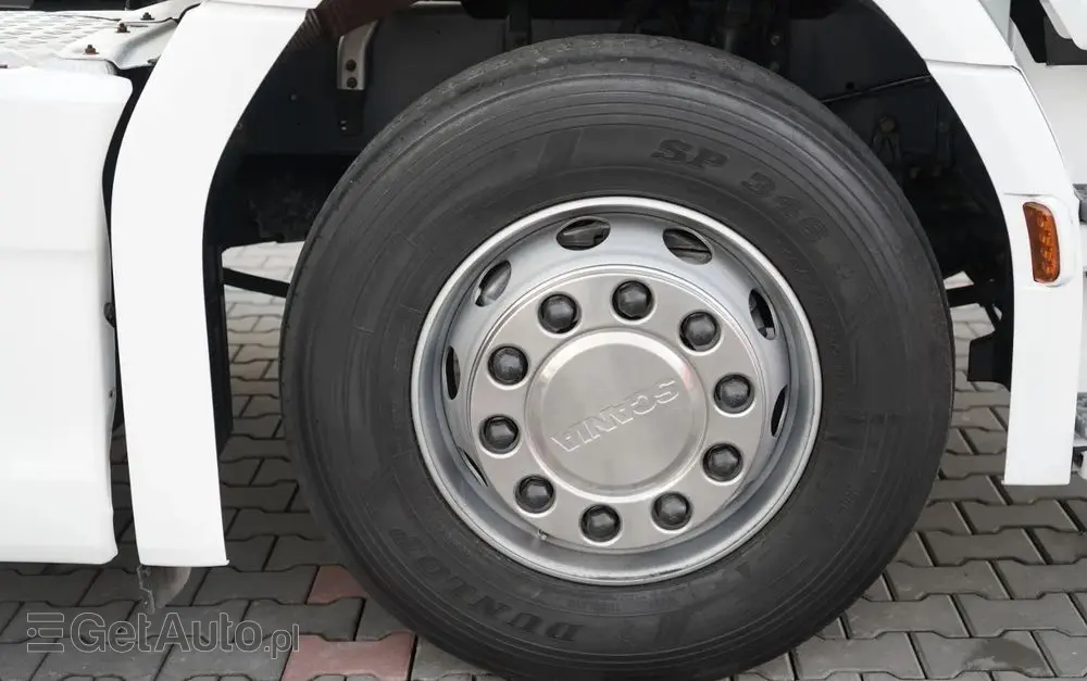 SCANIA S 450 / KLIMA POSTOJOWA / CAŁA NA PODUSZKACH  / NAVI 