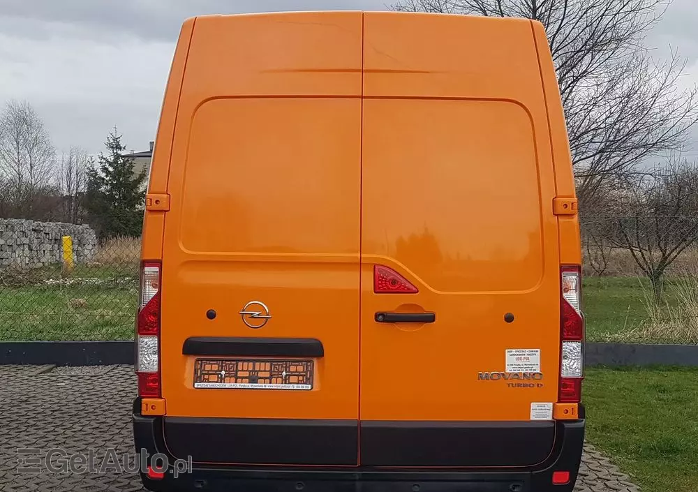 OPEL MOVANO L3H2 KLIMA DŁUGI WYSOKI TEMPOMAT BLASZAK VAN 