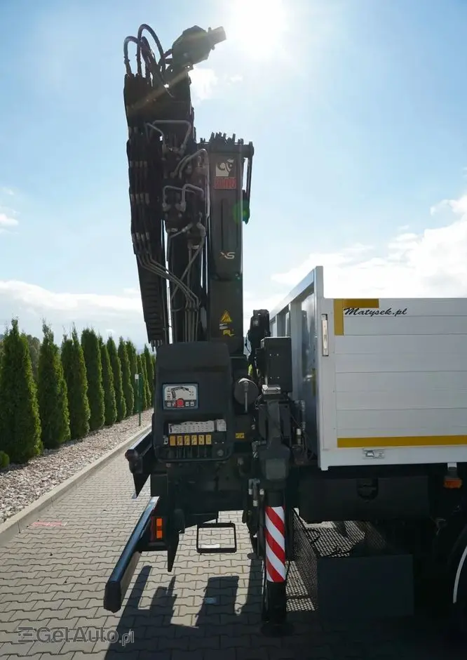 MERCEDES-BENZ ACTROS 2636 / 6x4 / SKRZYNIOWY 6,5 M + HDS HIAB / MOCNA PODŁOGA / STEROWANIE RADIOWE / ROTATOR / SPROWADZONY 