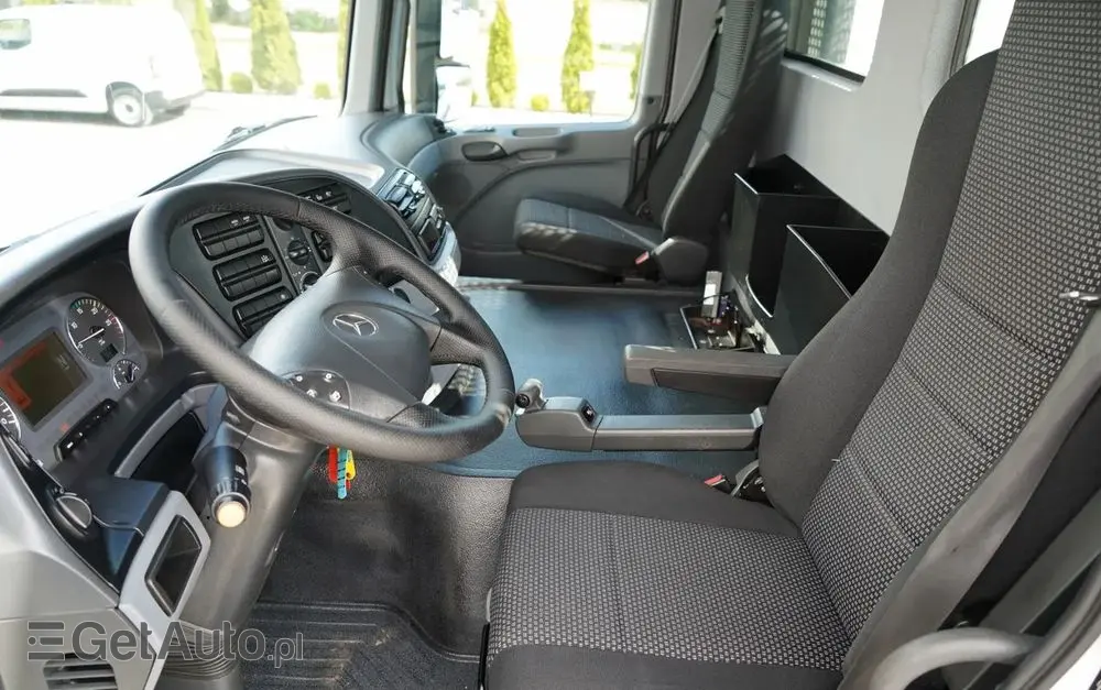 MERCEDES-BENZ ACTROS 2636 / 6x4 / SKRZYNIOWY 6,5 M + HDS HIAB / MOCNA PODŁOGA / STEROWANIE RADIOWE / ROTATOR / SPROWADZONY 