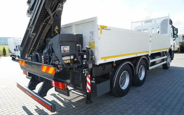 MERCEDES-BENZ ACTROS 2636 / 6x4 / SKRZYNIOWY 6,5 M + HDS HIAB / MOCNA PODŁOGA / STEROWANIE RADIOWE / ROTATOR / SPROWADZONY 