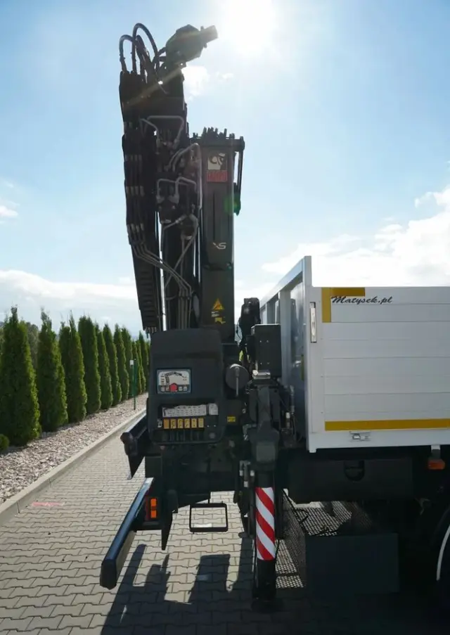 MERCEDES-BENZ ACTROS 2636 / 6x4 / SKRZYNIOWY 6,5 M + HDS HIAB / MOCNA PODŁOGA / STEROWANIE RADIOWE / ROTATOR / SPROWADZONY 