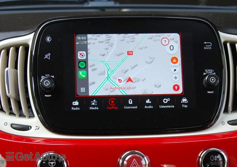 FIAT 500 1.2 Lounge Dualogic EU6d