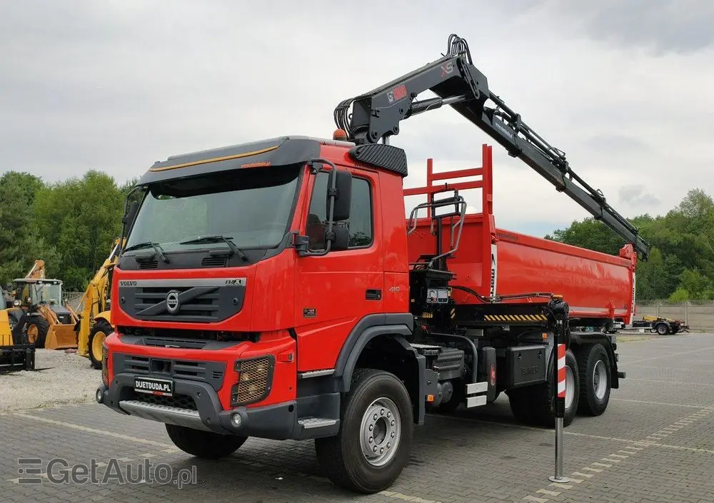 VOLVO FMX 410 6x4 13L HDS Radiowy Hydroburta 