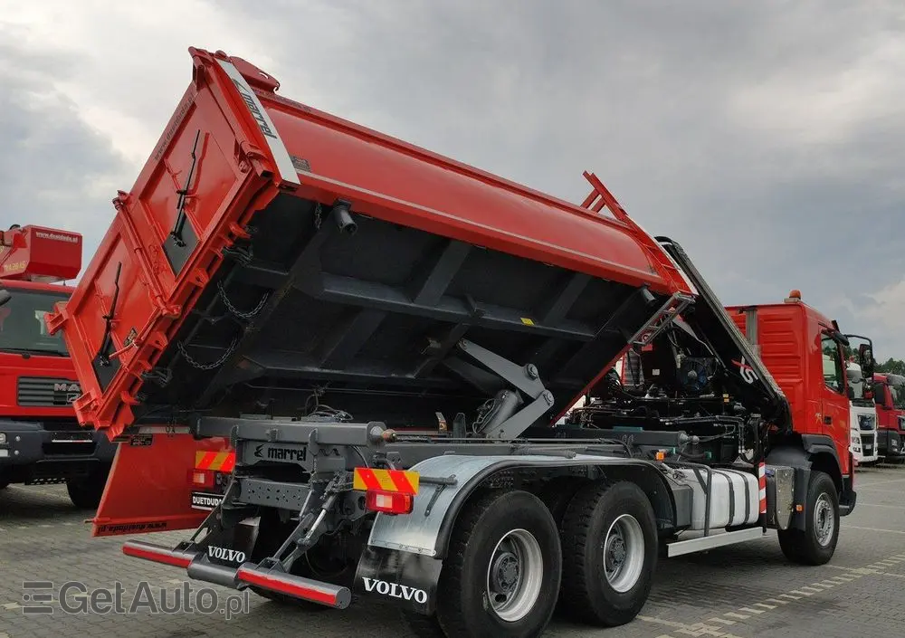 VOLVO FMX 410 6x4 13L HDS Radiowy Hydroburta 