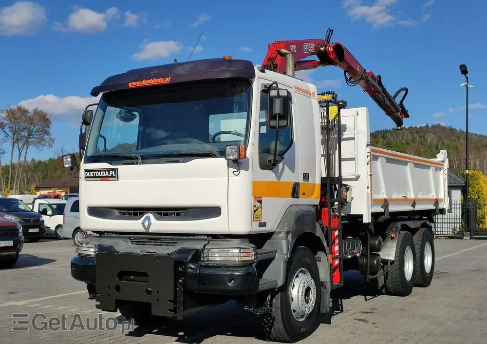 RENAULT Kerax 26.370  6x4 Mocny HDS FASSI F110 