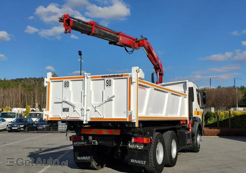 RENAULT Kerax 26.370  6x4 Mocny HDS FASSI F110 