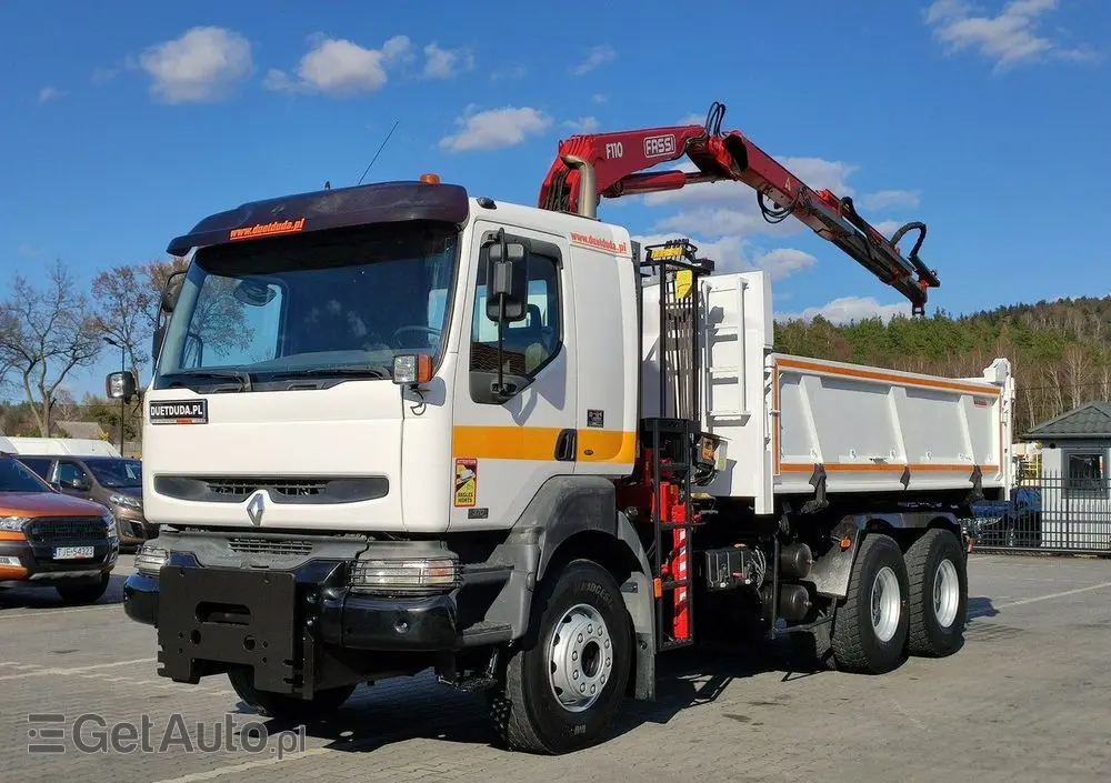 RENAULT Kerax 26.370  6x4 Mocny HDS FASSI F110 