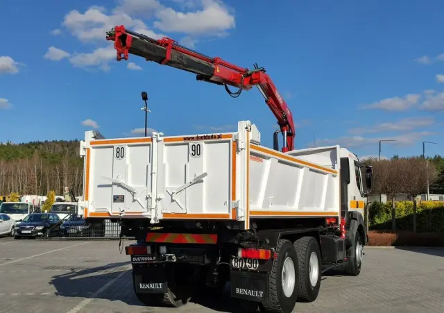 RENAULT Kerax 26.370  6x4 Mocny HDS FASSI F110 