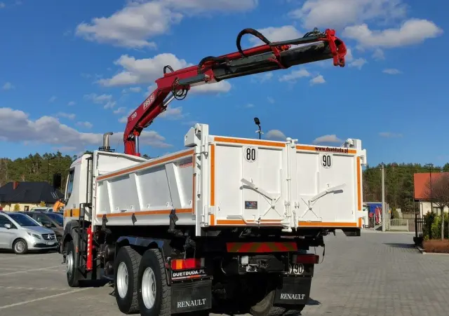 RENAULT Kerax 26.370  6x4 Mocny HDS FASSI F110 