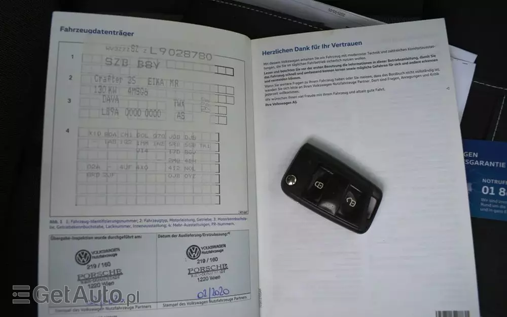 VOLKSWAGEN CRAFTER II 4MOTION 1-KABINA 