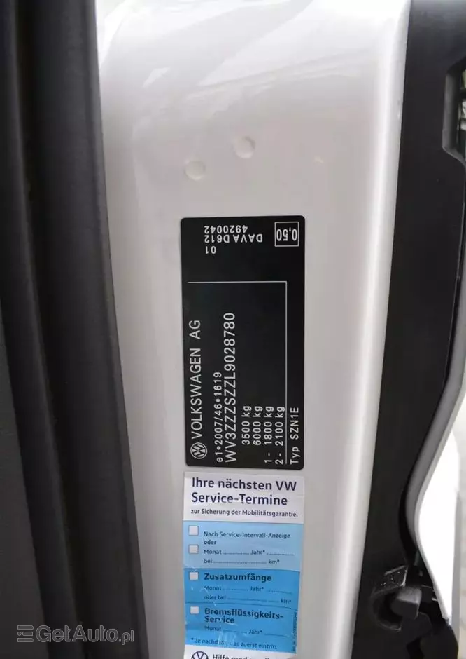 VOLKSWAGEN CRAFTER II 4MOTION 1-KABINA 