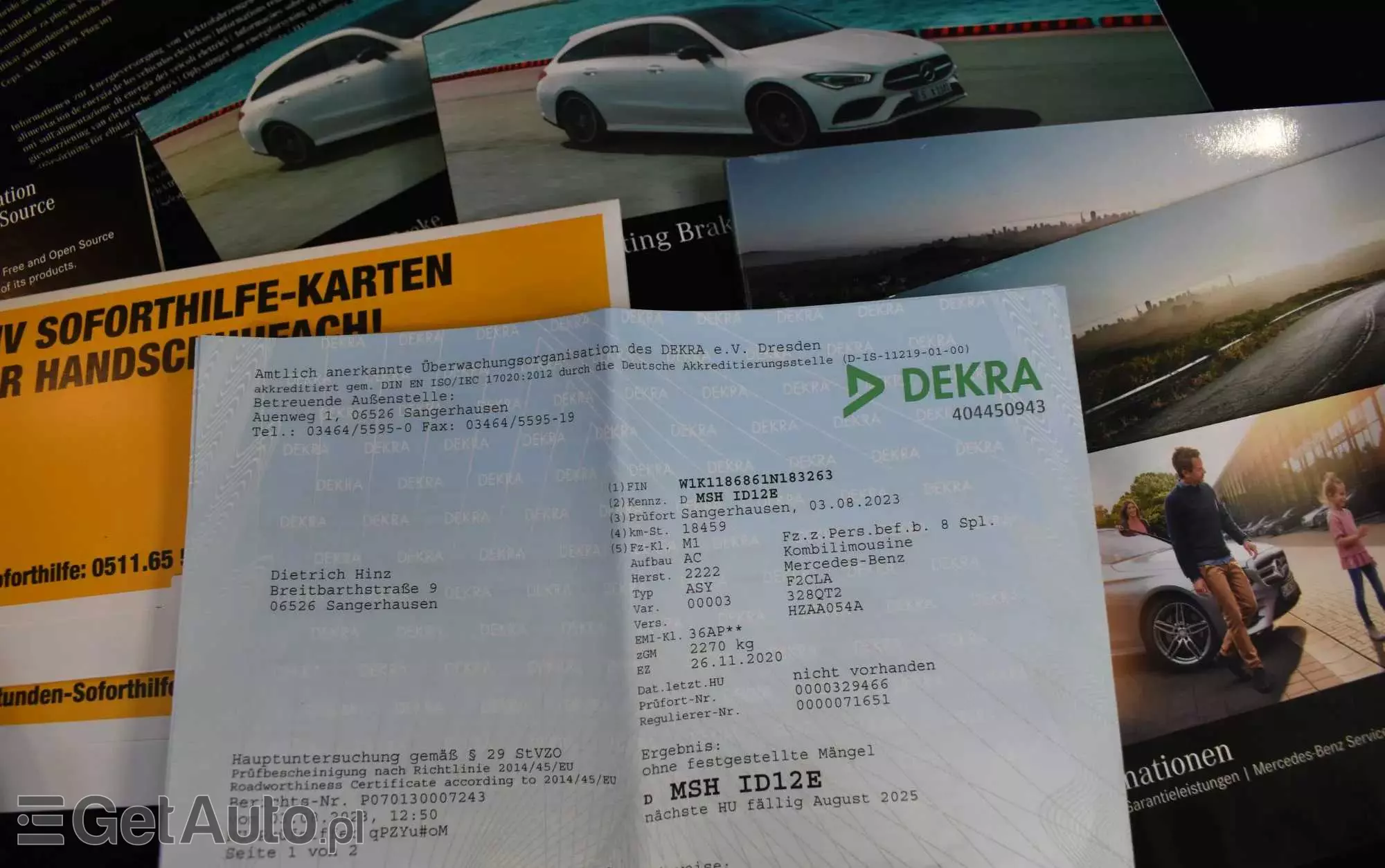 MERCEDES-BENZ CLA 250 E AMG Line 8G-DCT