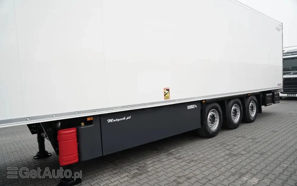 SCHMITZ CARGOBULL CHŁODNIA / AGREGAT SCHMITZ TKM / 2x OŚ PODNOSZONA / KOSZ NA PALETY / 2023 ROK / 