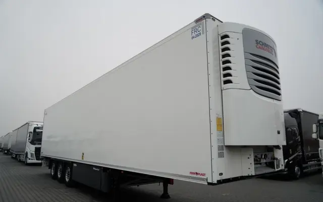 SCHMITZ CARGOBULL CHŁODNIA / AGREGAT SCHMITZ TKM / 2x OŚ PODNOSZONA / KOSZ NA PALETY / 2023 ROK / 