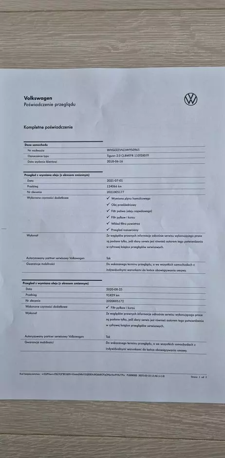 VOLKSWAGEN Tiguan 2.0 TDI SCR DSG R-Line