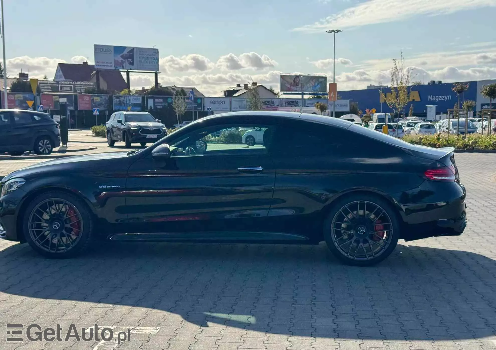 MERCEDES-BENZ Klasa C AMG 63 Coupe S AMG Speedshift 7G-MCT