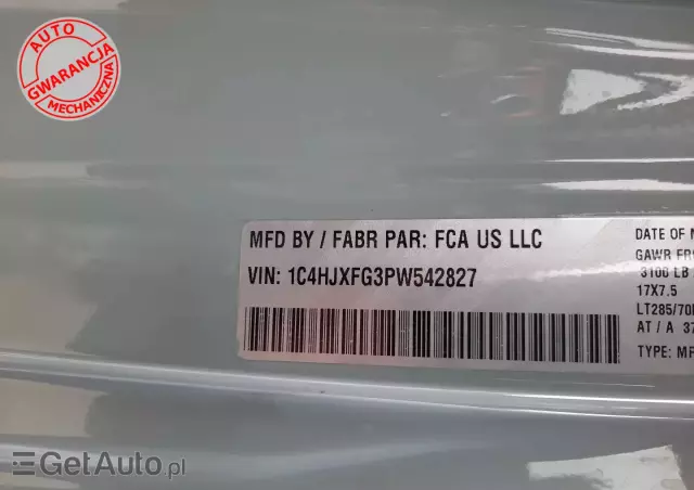 JEEP Wrangler Unlimited Rubicon