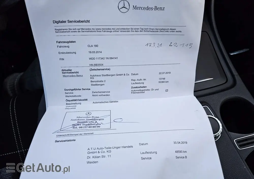 MERCEDES-BENZ CLA 200 7G-DCT StreetStyle