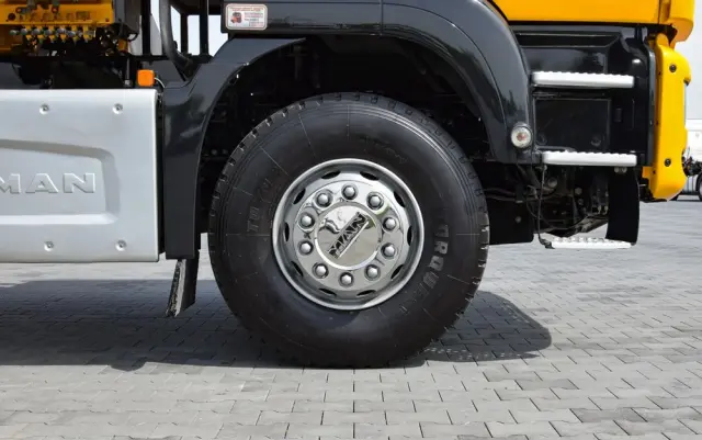 MAN TGS 26.400 / 6x4 / EURO 6 / UDT / HDS FASSI 165 / WYSUW x3 / ROTATOR / CHWYTAK / STEROWANIE RADIOWE / WZMOCNIONA RAMA / WYWROTKA / HYDROBURTA / AUTOMAT / 2017 / NOWE OPONY - 100% / NISKI PRZEBIEG / STAN IDEALNY / SPROWADZONY 