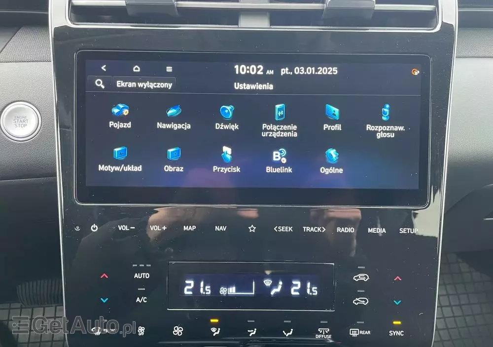 HYUNDAI Tucson 1.6 T-GDi 48V Executive 4WD DCT