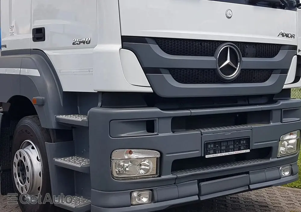 MERCEDES-BENZ AXOR ACTROS 2540 HAKOWIEC 3 OSIE 
