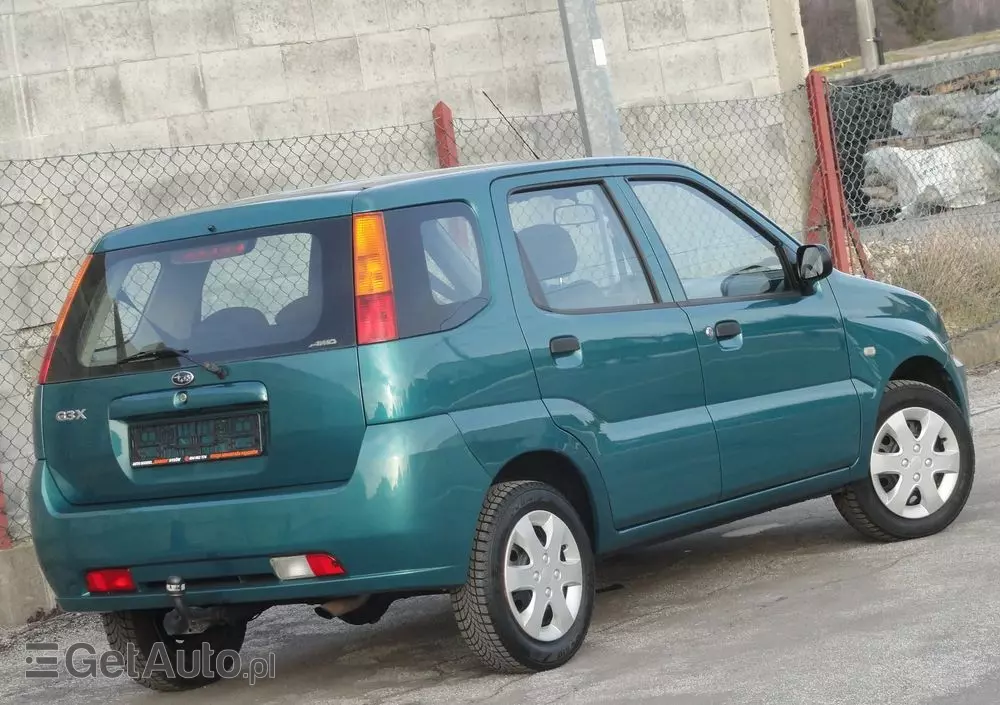 SUBARU Justy 1.3GX 4WD