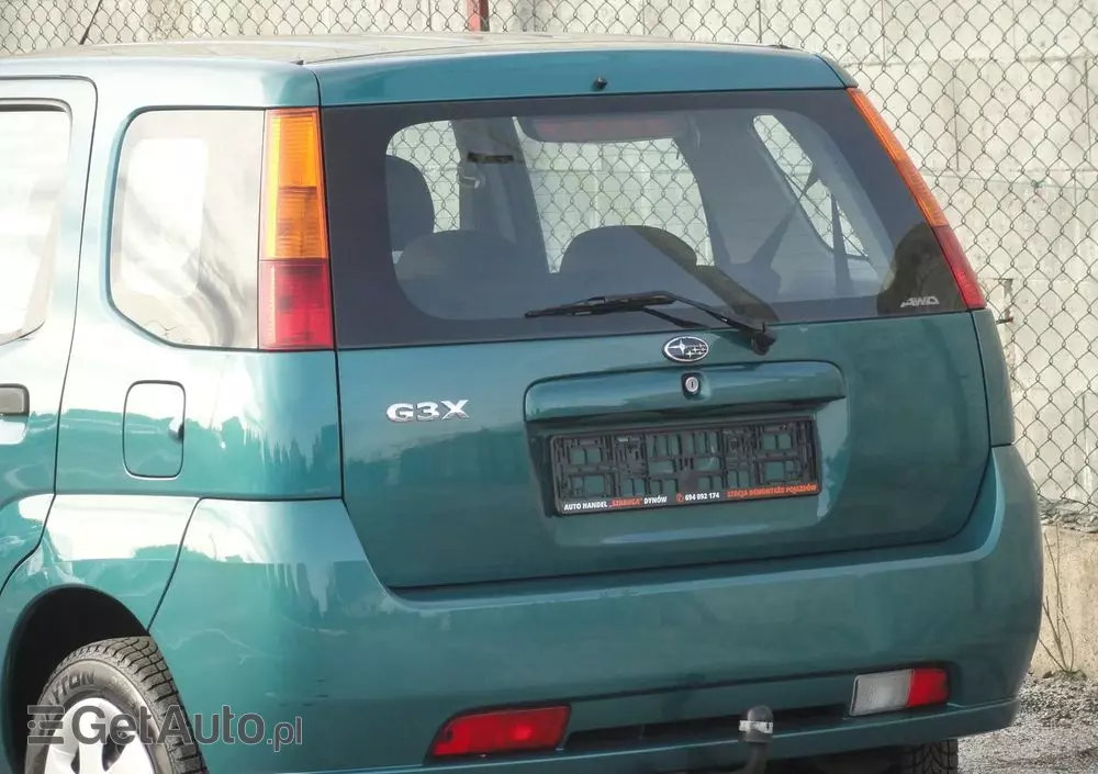 SUBARU Justy 1.3GX 4WD