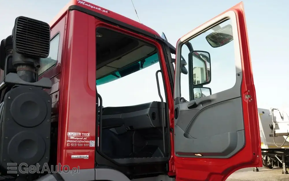 MERCEDES-BENZ ACTROS 4141 / 8X6 / WYWROTKA TYLNOZSYPOWA / MEILLER KIPPER 5.3M / MANUAL / 