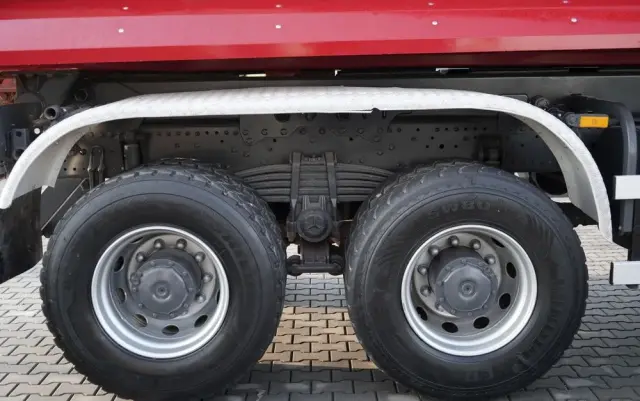 MERCEDES-BENZ ACTROS 4141 / 8X6 / WYWROTKA TYLNOZSYPOWA / MEILLER KIPPER 5.3M / MANUAL / 