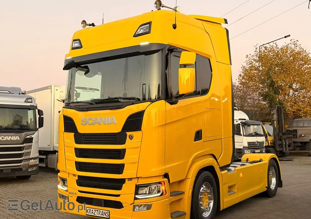 SCANIA Scania S500 z Niemiec kontrakt ASO Scania 2020 bez EGR 