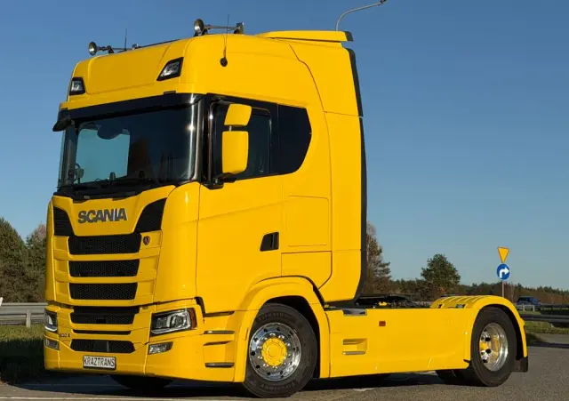 SCANIA Scania S500 z Niemiec kontrakt ASO Scania 2020 bez EGR 