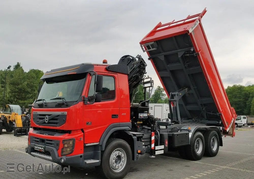 VOLVO FMX 410 6x4 13L HDS Radiowy Hydroburta 