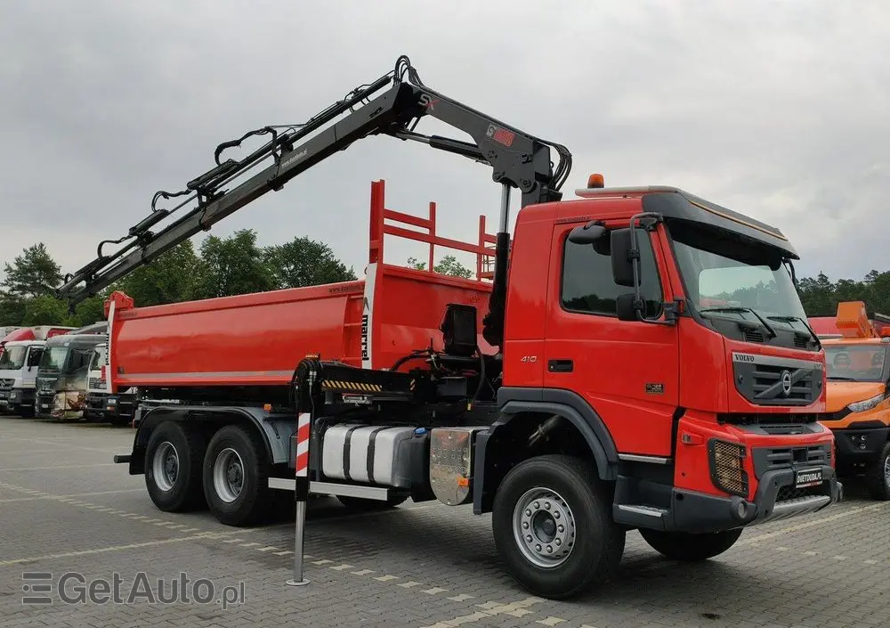 VOLVO FMX 410 6x4 13L HDS Radiowy Hydroburta 