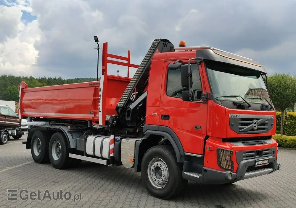 VOLVO FMX 410 6x4 13L HDS Radiowy Hydroburta 