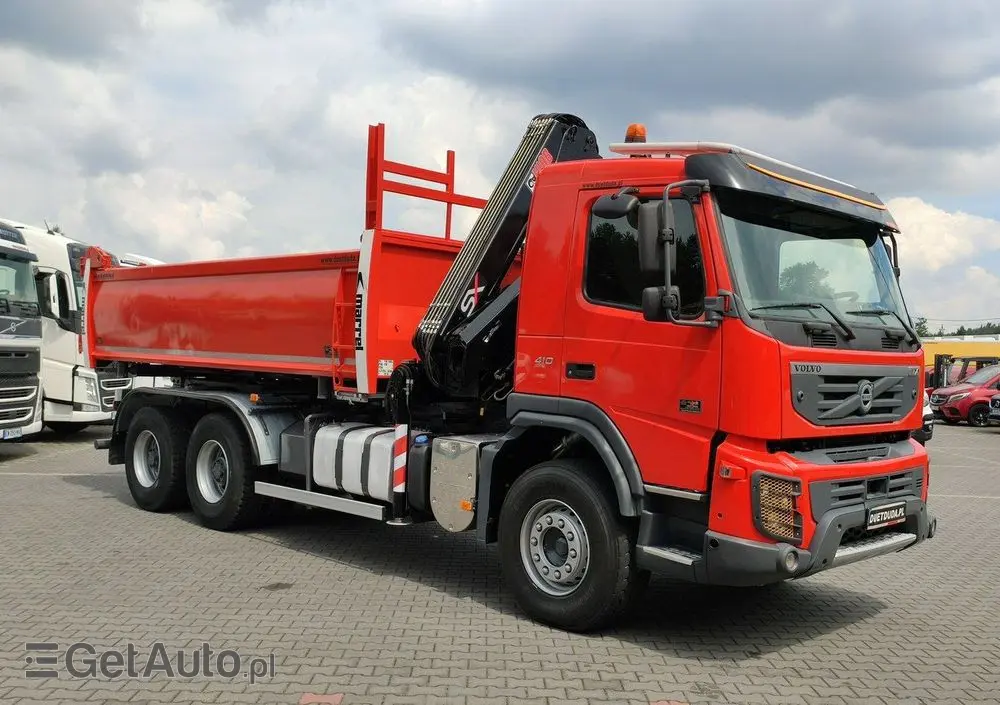 VOLVO FMX 410 6x4 13L HDS Radiowy Hydroburta 