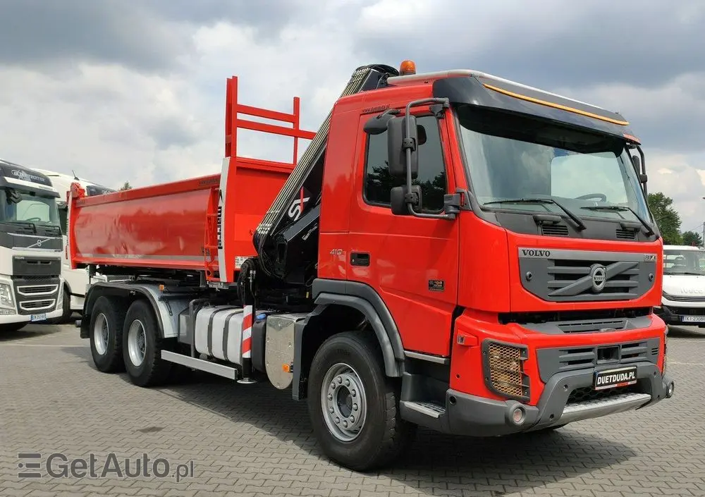 VOLVO FMX 410 6x4 13L HDS Radiowy Hydroburta 