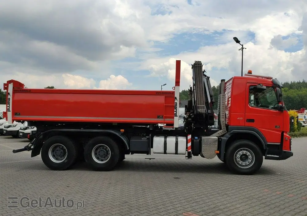 VOLVO FMX 410 6x4 13L HDS Radiowy Hydroburta 