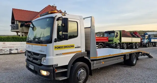 MERCEDES-BENZ Atego 1622 Laweta 7.5m Klima Poduszki 