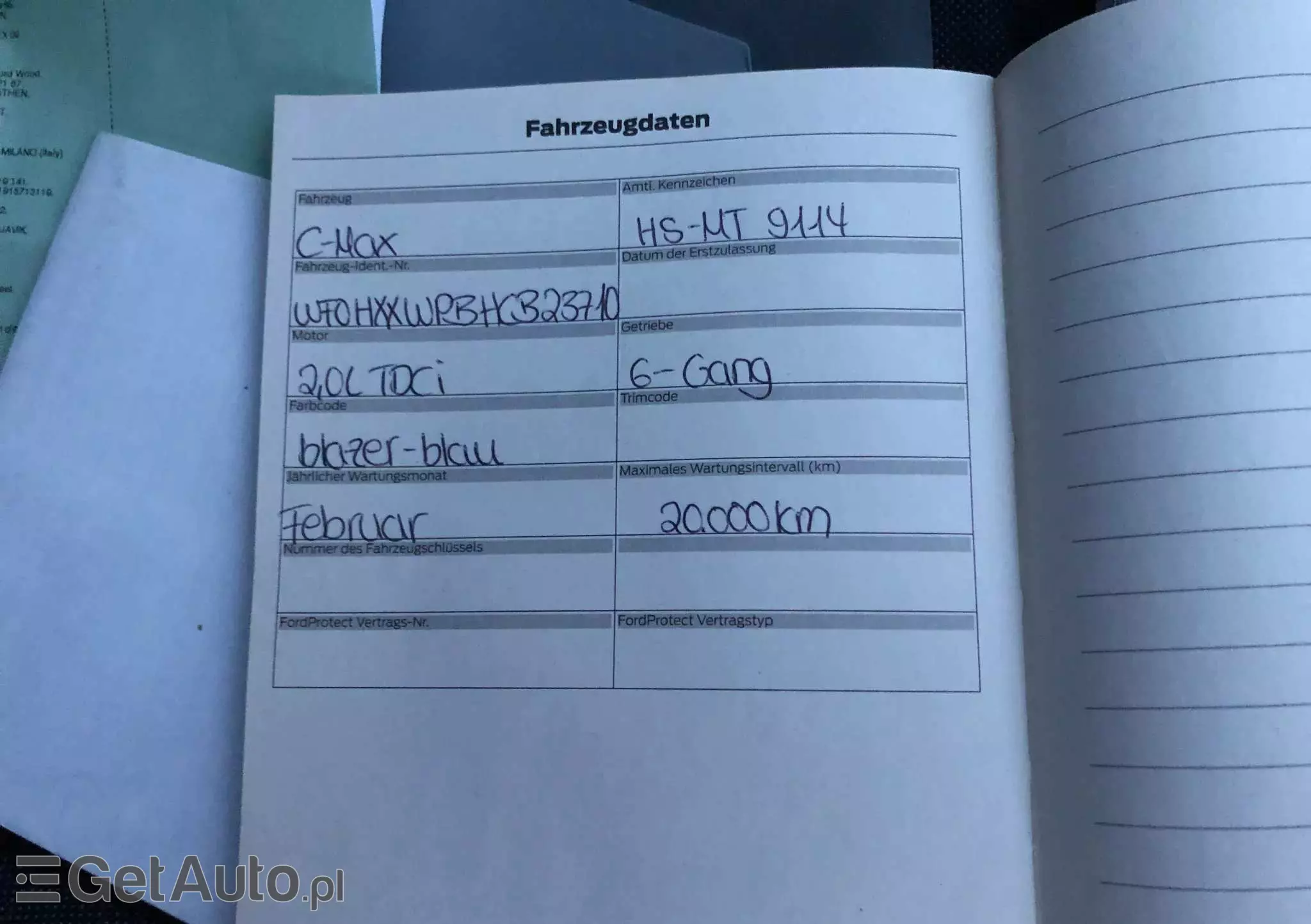 FORD Grand C-MAX 2.0 TDCi Trend