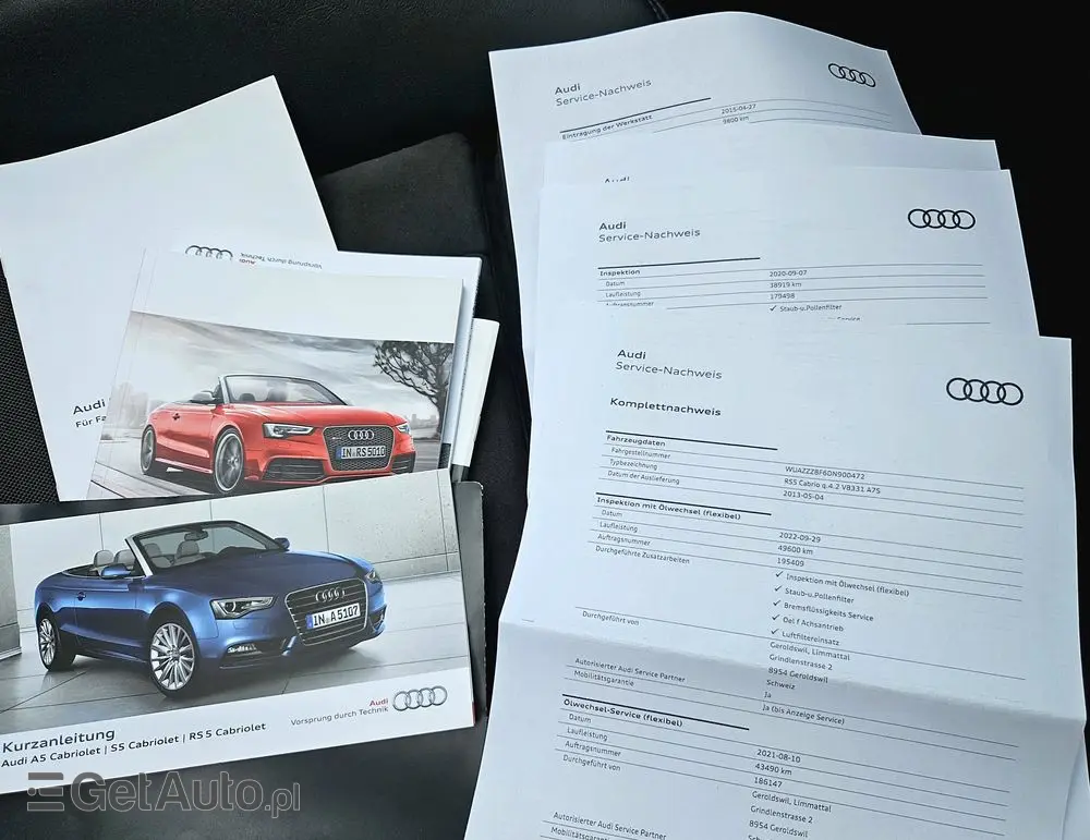 AUDI RS5 Cabrio S tronic