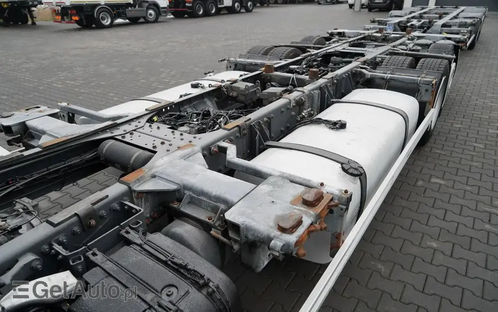 DAF XF 480 / BDF / 6X2 / ZESTAW TANDEM / SSC / KLIMATYZACJA POSTOJOWA / OŚ PODNOSZONA / WECON / MEGA 