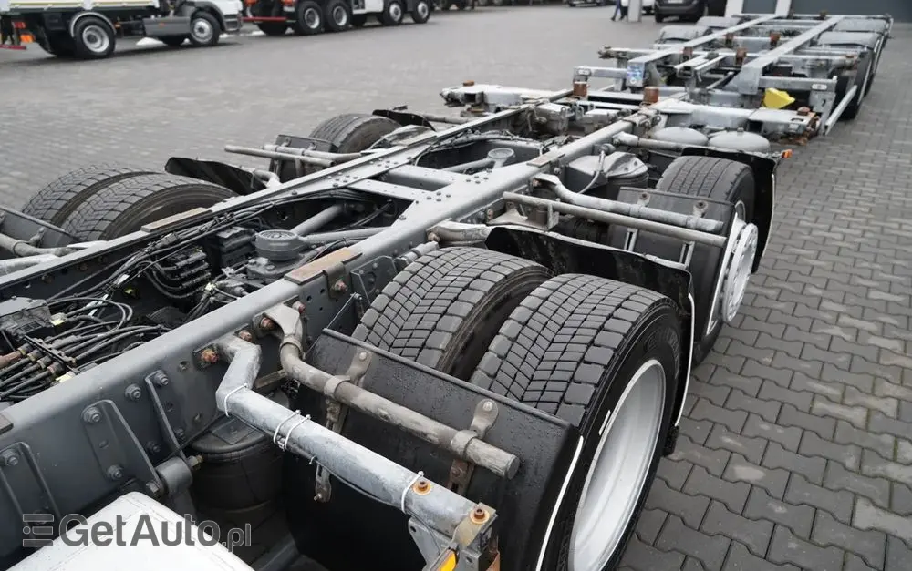 DAF XF 480 / BDF / 6X2 / ZESTAW TANDEM / SSC / KLIMATYZACJA POSTOJOWA / OŚ PODNOSZONA / WECON / MEGA 