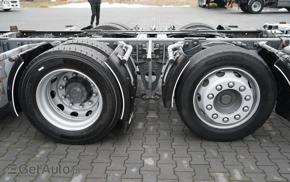 DAF XF 480 / BDF / 6X2 / ZESTAW TANDEM / SSC / KLIMATYZACJA POSTOJOWA / OŚ PODNOSZONA / WECON / MEGA 